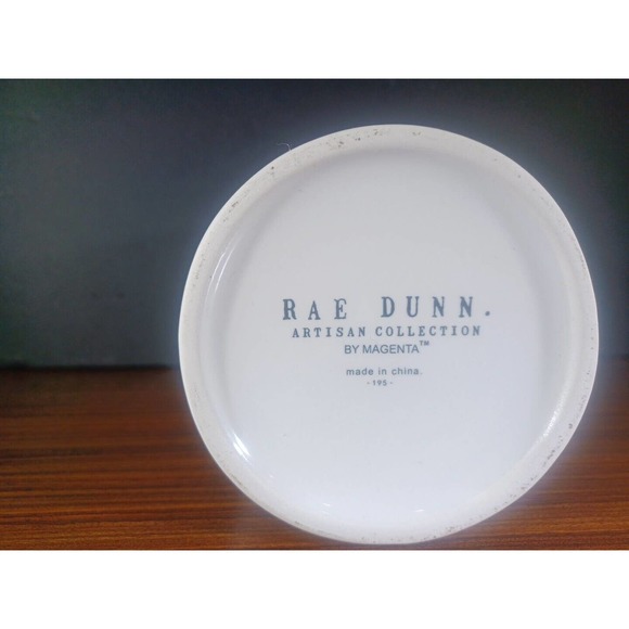 Rae Dunn Artisan Magenta Lemon Slice Summer Citrus Ceramic Yellow Trinket Cup - Picture 6 of 8